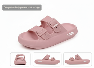 شباشب EVA منزلية للنساء من BreezeStep، فائقة النعومة، مضادة للانزلاق، خفيفة الوزن، مقاومة للتآكل، مرنة، مع إمكانية وضع شعار مخصص، للتدليك - Product Image 2