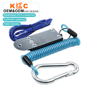 <b>12V</b> Trailer Breakaway <b>Switch</b> Assembly Coiled Safety Brake Cable for Small Teardrop Camper Trailer - Product Image 3
