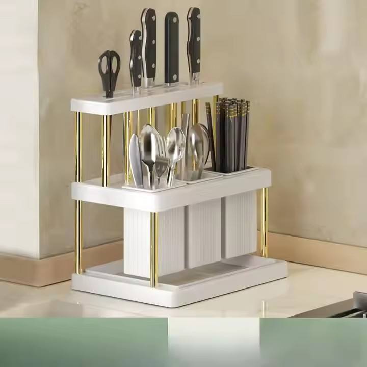 Double Tier Wall Mounted Kitchen Knife