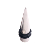 Tapers d'oreille romantiques en acier chirurgical 316L avec anneaux en O, 1,6 mm-12 mm, bijoux plug et tunnel pour cadeau de mariage, sertissage griffe