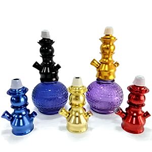Set de Cachimba Portátil Mini, Botella de Vidrio, Soporte de Aluminio, Caja de Regalo, Kit de Shisha Pequeño para el Hogar y Viajes - Product Image 4