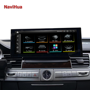 Navihua android11 12.3 "Màn hình cảm ứng xe đài phát thanh stereo GPS Navigation đa phương tiện DVD Player GPS navigation cho audi <span class=keywords><strong>A8</strong></span> 2012-2018 - Product Image 6