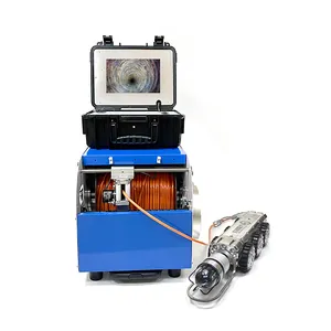 IP68 Waterproof Mini CCTV Mainline Pipe Crawler Inspection Camera System Price