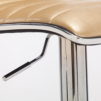 Tabouret pivotant haut avec étriers, accessoires pour chaises de bar, chaise de comptoir de bar, meubles de salle à manger, chaise d'Algérie, tabourets de bar king