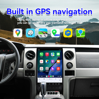 Radio Mobil Layar Sentuh ZWNAV 12.1 Inch untuk Ford F150 2009-2012 Dengan Multimedia Nirkabel Android Auto & CarPlay Head Unit GPS