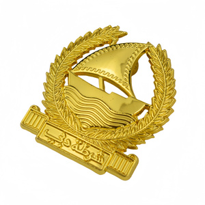 Épinglette de revers souple en métal émaillé pour femme, motif Aile <span class=keywords><strong>d</strong></span>'étoile avec ancre, Vietnam, avec placage <span class=keywords><strong>or</strong></span>, logo 3D - Product Image 4