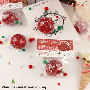 Juguete Antiestrés Navideño Más Vendido en el Extranjero, Gadget Antiestrés de Gel de Frutas TPR, Bola de Cristal para Aliviar el Estrés Navideño - Product Image 1