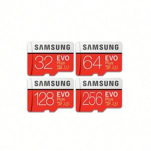 Carte TF originale pour Samsung EVO Plus 32 Go 64 Go 128 Go 256 Go 512 Go, carte TF SD U3, carte mémoire SD pour téléphones mobiles, caméra 4K - Product Image 1
