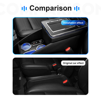 Boîte de rangement centrale antichoc avec porte-gobelet intégré, économique, pour Nissan Serena C28 E-power