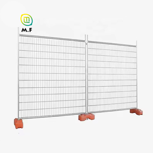 工場カスタム人気のある安価なポータブル群集制御バリア保護アプリケーションオーストラリアの一時的な金属フェンスパネル - Product Image 3