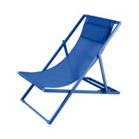 Chaise longue ajustable et pliable pour l'extérieur, design moderne, pour la piscine, la plage, le balcon, le parc et le salon