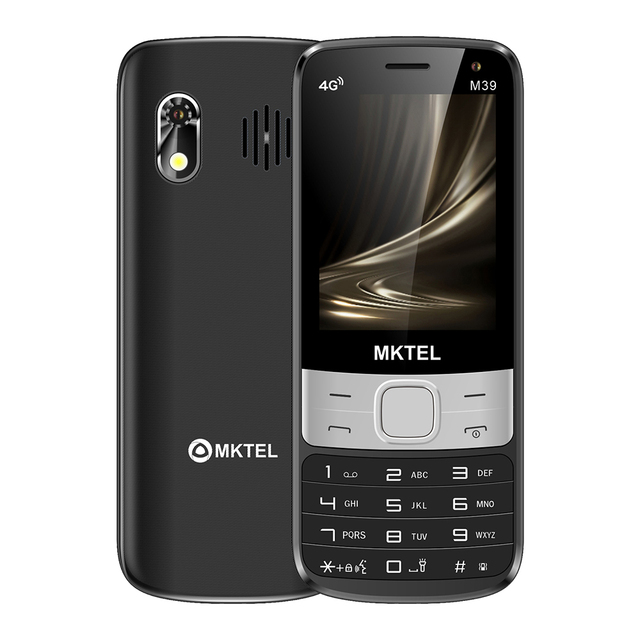 MKTEL M39 Feature Phone 2.8inch 240*320 Dual SIM Dual Standby 2+16GB 2MP+2MP 2500mAh MTK6737 MP3/MP4/FM Radio/Bluetooth/GPRS