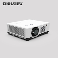 Projecteur laser 3LCD WUXGA 1920 * 1200 avec déplacement de l'objectif, 1080P, 6500 lumens ANSI
