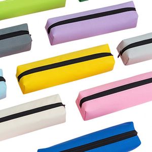 Colorful Fabric Pencil Case with Zipper Closure for <b>School</b> and Office Use - Product Image 2