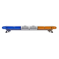 Barre lumineuse stroboscopique LED ambre pour camions et véhicules de secours