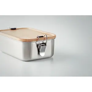 Contenitore per il pranzo in acciaio inossidabile SONABOX, merchandising personalizzato - Product Image 1