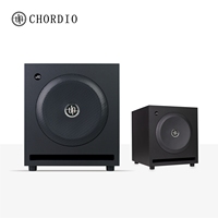Subwoofer Monitor Studio Profesional 225W Amplifier 10" Penutup Jala Logam Penuh Casing MDF Input XLR TRS RCA untuk Produksi Audio