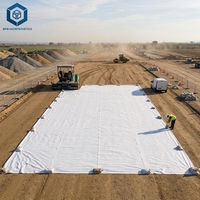 Tissu géotextile de drainage thermocollé pour la construction civile au Pérou