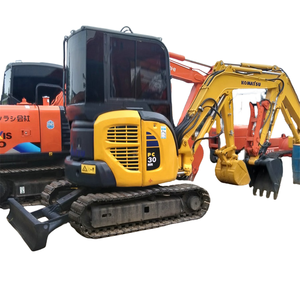 Excavadora agrícola pequeña de configuración de gama alta Komatsu 30 PC30 Excavadora usada en el hogar 3 toneladas PC30MR Mini excavadora a la venta - Product Image 1