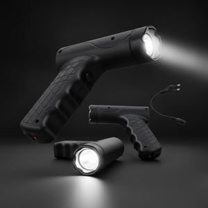 KP Tactical Flashlight with Alloy Body & SOS Timer