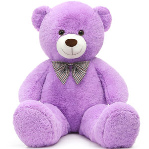 Hochwertige Unisex-Baumwolle 4 Fuß Riesen-Teddybär Lebensgroße große gefüllte Plüschtiere Spielzeug für Baby-Dusche Geburtstags geschenk - Product Image 2