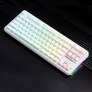 Aula F87 <span class=keywords><strong>Pro</strong></span> 80% Có Dây Không Dây <span class=keywords><strong>Bluetooth</strong></span> hot-swappable Gasket Bàn Phím Cơ Khí 87 Phím Ba Chế Độ Bàn Phím Chơi Game - Product Image 4