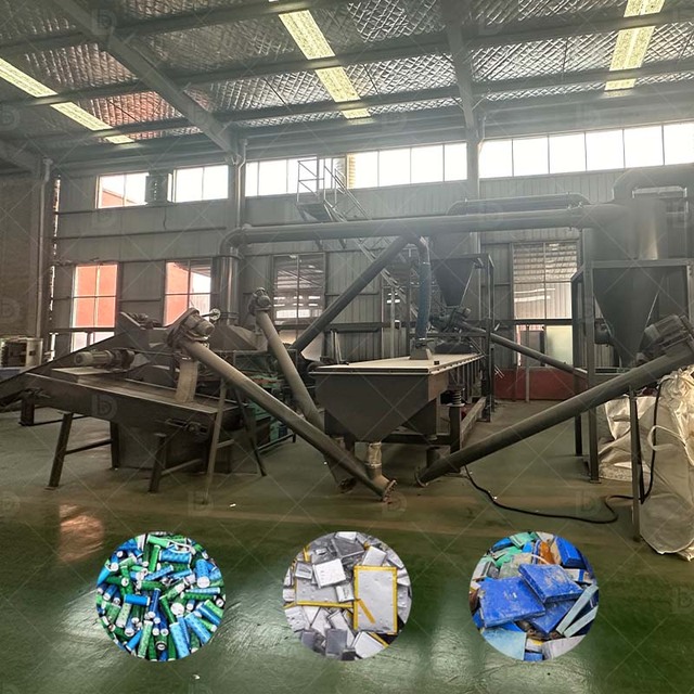 Scrap Polymer Lithium Battery Recycling Apparatus for Waste Mobile Phone and Laptop Battery Separation Plant