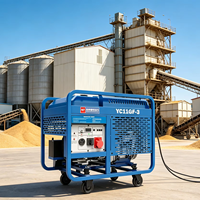 Générateur diesel 11 kW 12 kW 230 V, moteur bicylindre CP2E92, refroidissement par air, démarrage électrique, châssis ouvert, groupe électrogène portable, AVR 40L