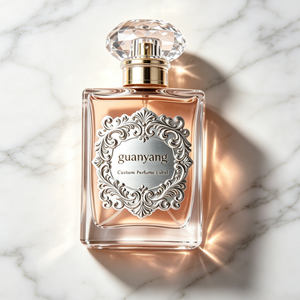 Etichetta Adesiva Vintage Dorata con Rilievi per Profumo, Decalcomania Personalizzata per Bottiglie di Fragranze Femminili - Product Image 2