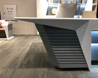 Mobilier Moderne Boss Bureau Exécutif Turquie avec Tiroir Réglable 3 Places Bureau