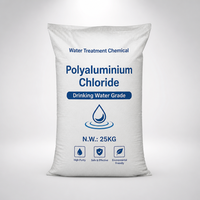 Chlorure de polyaluminium de qualité alimentaire, poudre blanche PAC 30% pour la purification de l'eau potable