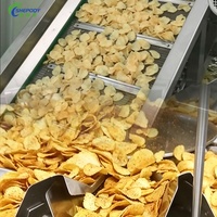 Shepody CE ISO gecertificeerde complete productielijn voor aardappelchips, frietjes en chips, machine voor het maken van aardappelchips