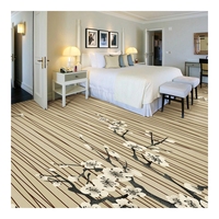 Haute qualité Axminster 5 étoiles hôtel mur à mur couloir tapis chambre imprimé tapis luxe hôtel hall tapis