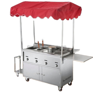 Popular Use Breakfast Car Hamburger Carts Hot Dog Food Cart - Product Image 2