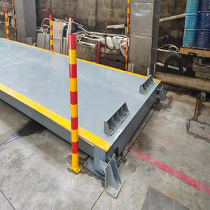 इलेक्ट्रॉनिक ट्रक स्केल स्व-निहित ढलान पिलेस वेटब्रिज वाटरप्रूफ स्टेनलेस डिजिटल संकेतक 10 किलोग्राम सटीकता उच्च - Product Image 4