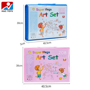 Set di scatole regalo di grandi <span class=keywords><strong>dimensioni</strong></span> per <span class=keywords><strong>208</strong></span> di pennelli set di acquerelli da disegno per bambini delle scuole - Product Image 6
