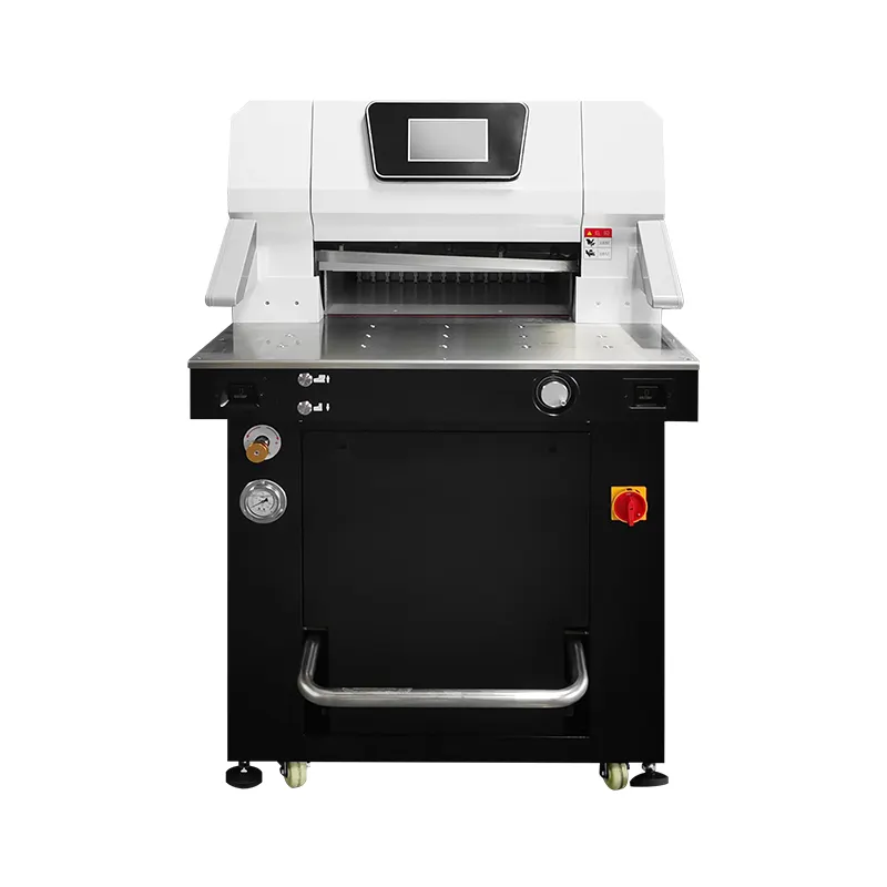 CM5310X Hot Selling Frequency Conversion Low Noise Guillotine A3 Paper Cutter With Mechanical Pedal
