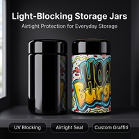 Pot en améthyste opaque de haute qualité, 5 à 1000 ml, résistant aux UV, anti-UV, violet, évite les rayons UV