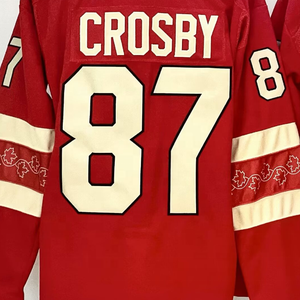 Versand bereit Canada Red 2025 4 Nations Face-Off Genähtes Hockey trikot in bester Qualität - Product Image 4