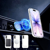 Coque de téléphone magnétique à chargement sans fil par moulage par injection pour iPhone 14 15 16 Plus 16e 17e 17 Pro Air Pro Max