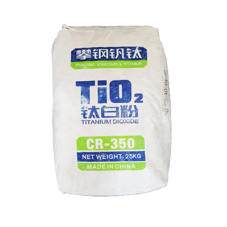 이산화 티탄 CR-350 염화물 공정 rutile tio2 CR350 장식 페인트/잉크/자동차 수리 페인트