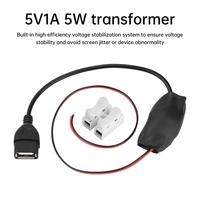 Transformateur d'alimentation pour caméra vidéo sans fil 220V à 5V 1A/2A, alimentation domestique, adaptateur de surveillance WiFi, Interface USB type-c