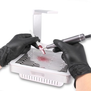 Machine à manucure professionnelle puissante, équipement de salon de manucure, aspirateur à poussière pour ongles, vitesse réglable, aspiration, 10 pièces - Product Image 4