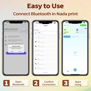 Portable for Bluetooth Mini Label Maker Machine Inkless with Included Tape Multiple Templates Impresora De Etiquetas Products - Product Image 6