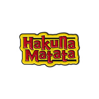 Insigne de Lion de danse de dessin animé drôle USA Hakuna Matata pin