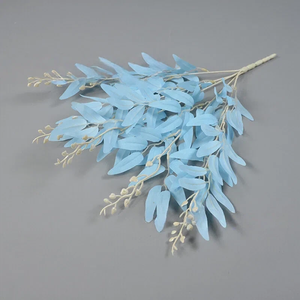 Branche de saule artificielle, feuillage fluide et gracieux pour une décoration naturelle, 50 cm, feuille artificielle réaliste - Product Image 4