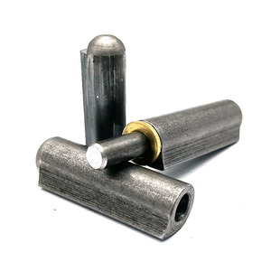 Charnière en fer YPX moderne à charge lourde, à souder, en forme de goutte d'eau, avec raccord de graissage Zerk, amovible, pour rampe de remorque - Product Image 1