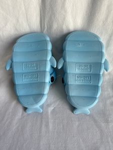 Ciabatte con Stampa Animalier Blu Cielo, Suola in EVA da 15mm Antiscivolo, Scarpe Estive da Donna - Product Image 4