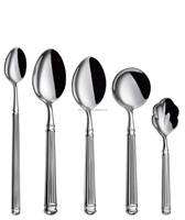 Ensemble de couverts en acier inoxydable de haute qualité, finition miroir, style américain, pour la maison