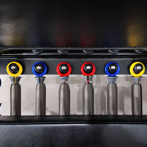 Máquina de Pilates Portátil de Aleación de Aluminio Negra con Pedales y Resortes Resistentes para Entrenamiento Físico, Venta al por Mayor - Product Image 5